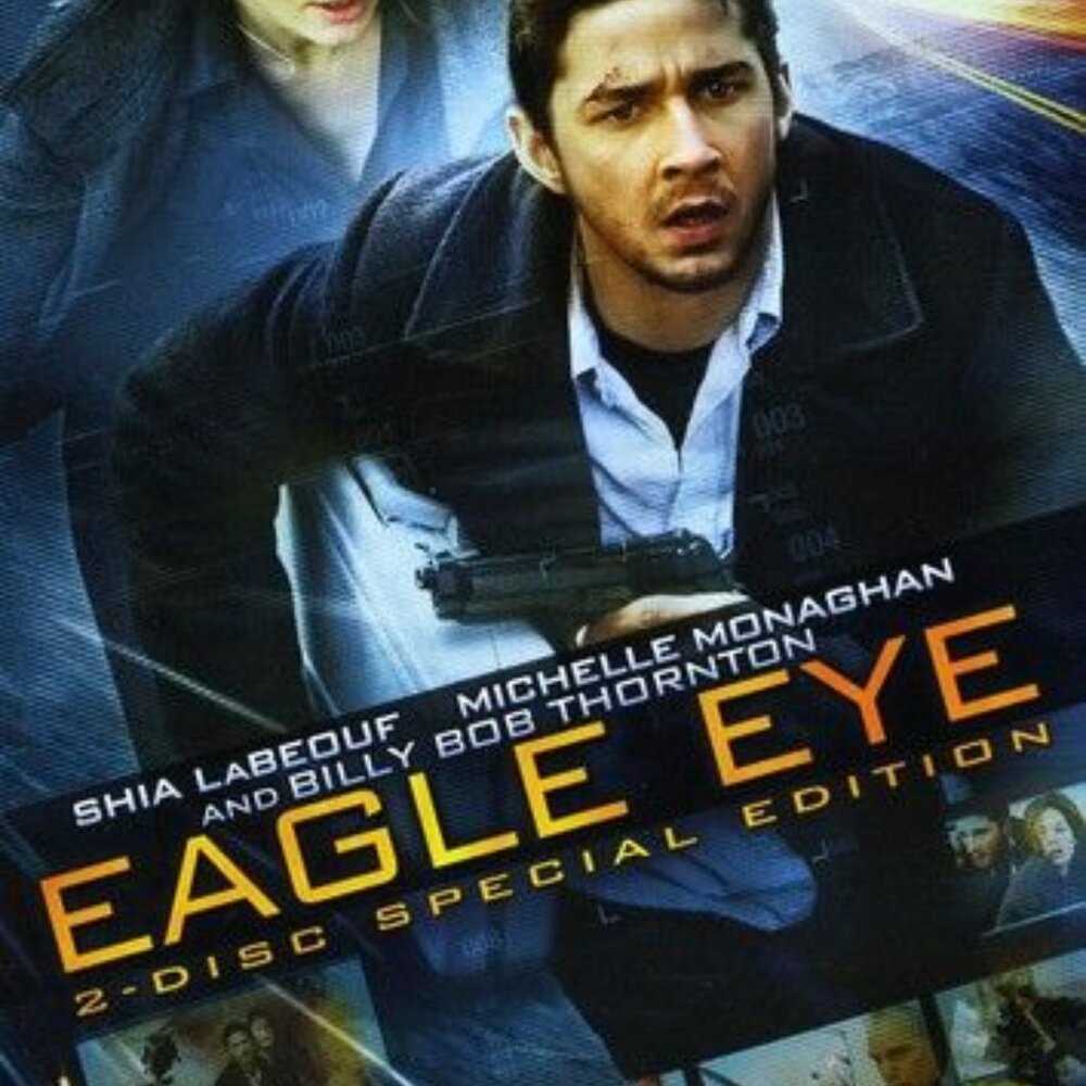 Eagle Eye DVD Movie Rated PG-13 Widescreen Dreamworks NTSC Shia LaBeouf